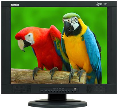 Obrázek M-LYNX-19-CM 19' A/V LCD Monitor with 2x Composite, Component, S-Video, VGA, DVI, and 2x Audio inputs with ceiling mount